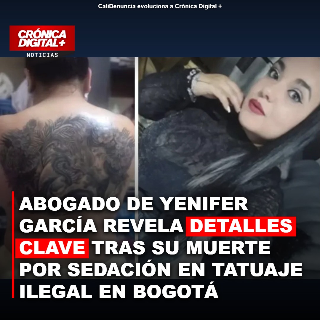 Abogado de Yenifer García revela la trama de sedación ilegal en Bogotá