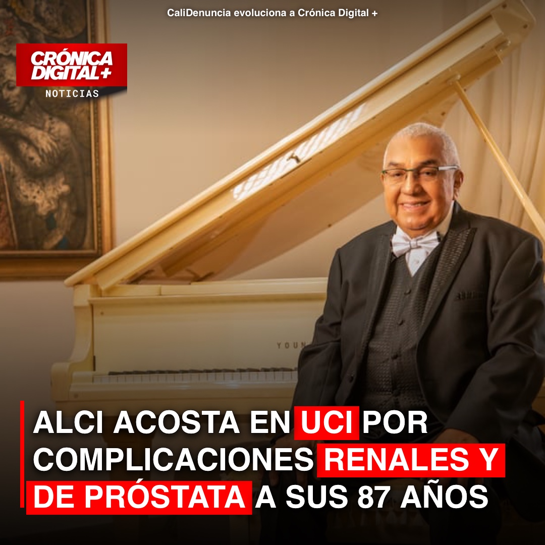 Alci Acosta en UCI: bolerista hospitalizado por complicaciones renales