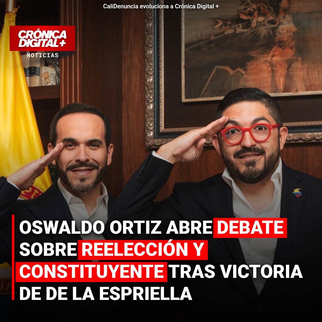 Aliado de De la Espriella sugiere reelección y constituyente en Colombia