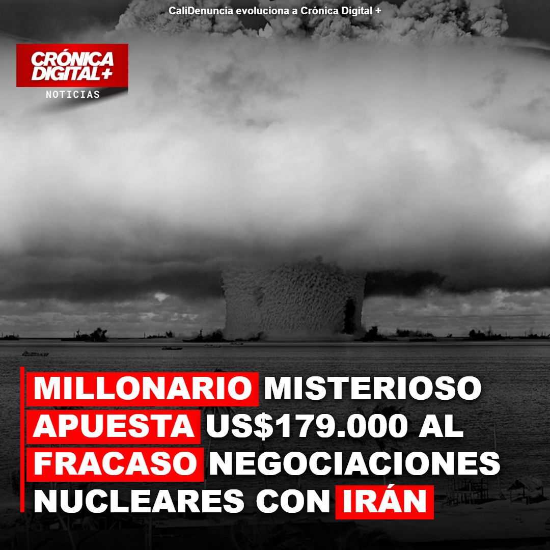 Apuesta Millonaria en Polymarket Presagia Fracaso Nuclear Iraní