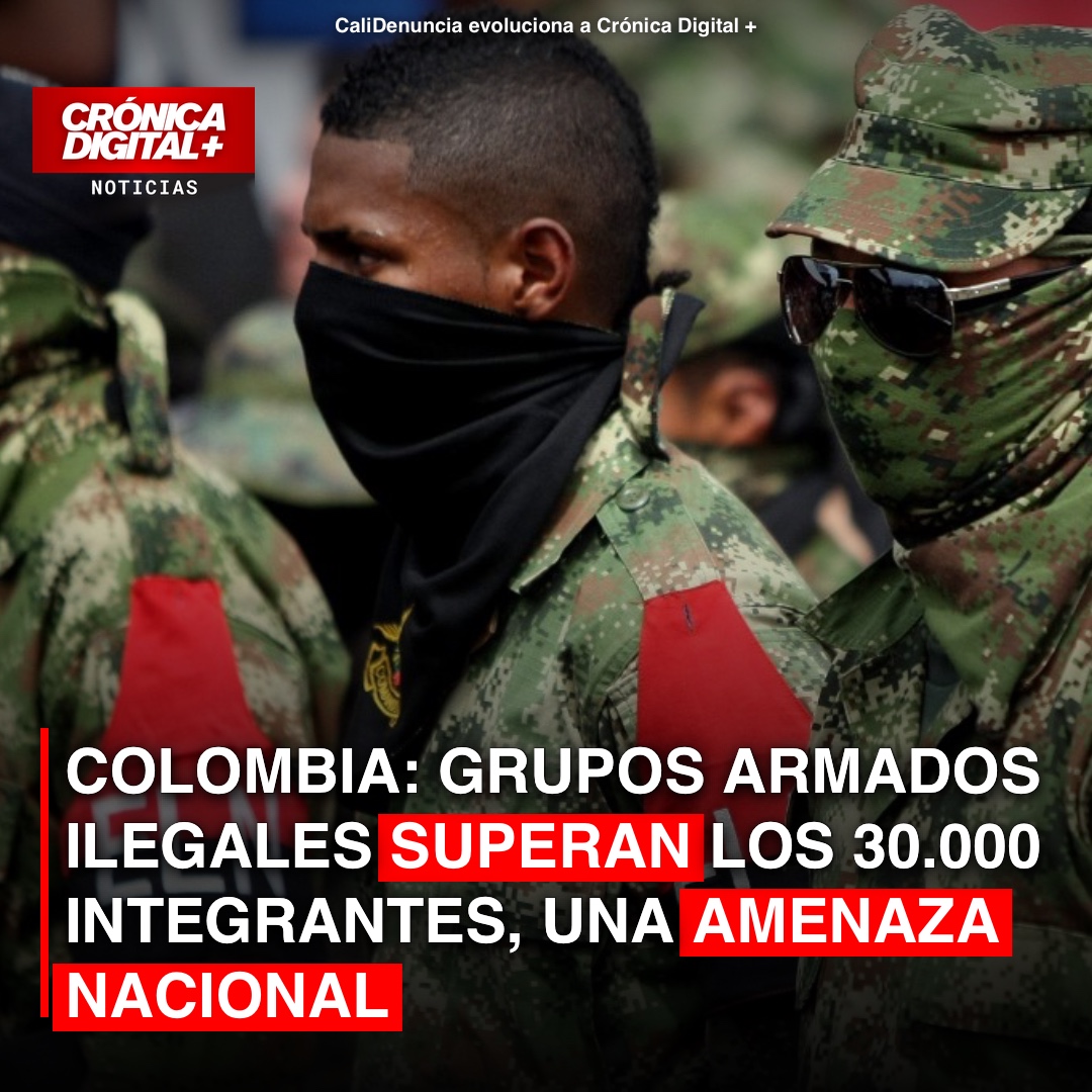 Armas y Territorio: Cerca de 30.000 ilegales controlan Colombia
