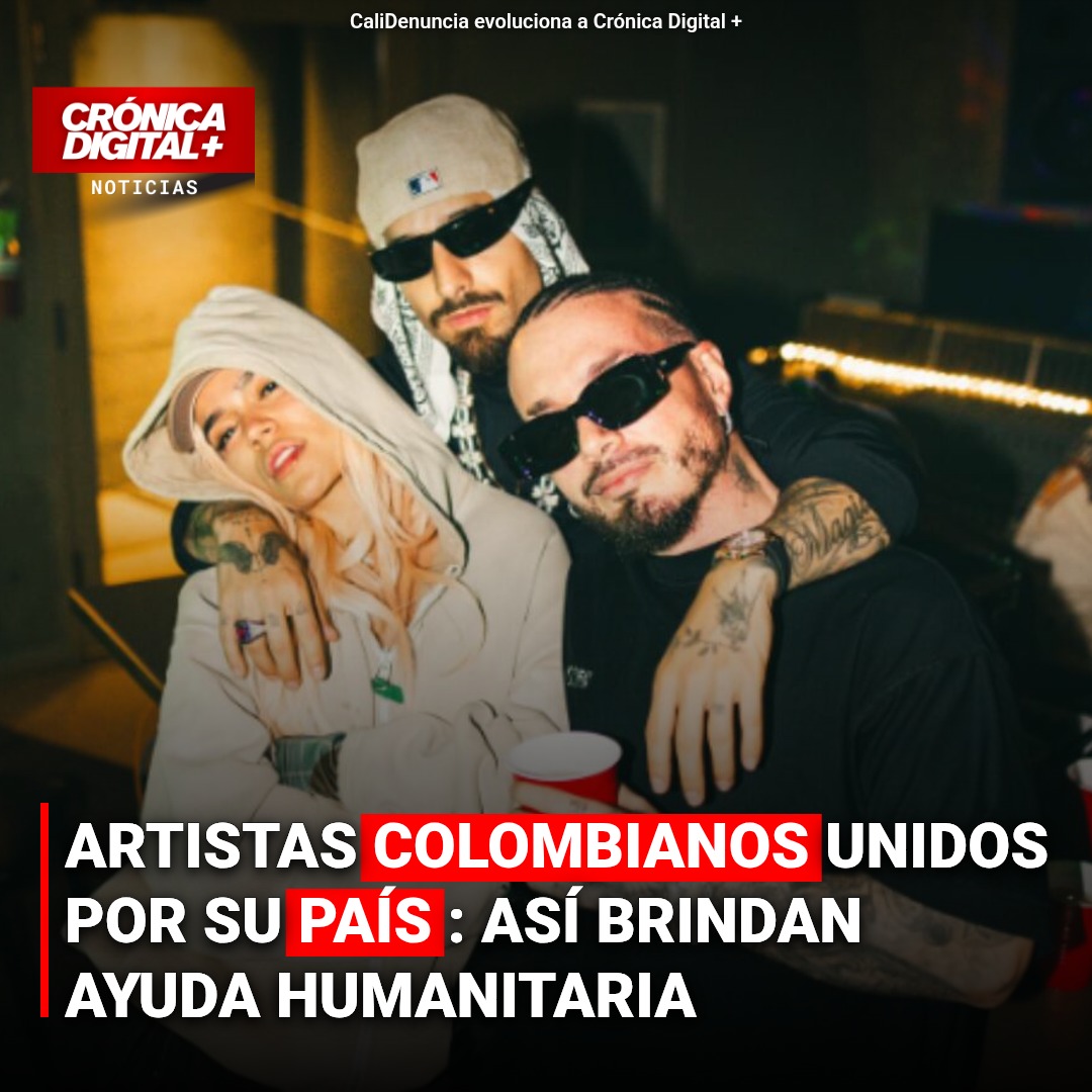 Artistas colombianos se unen para llevar ayuda humanitaria a sus compatriotas