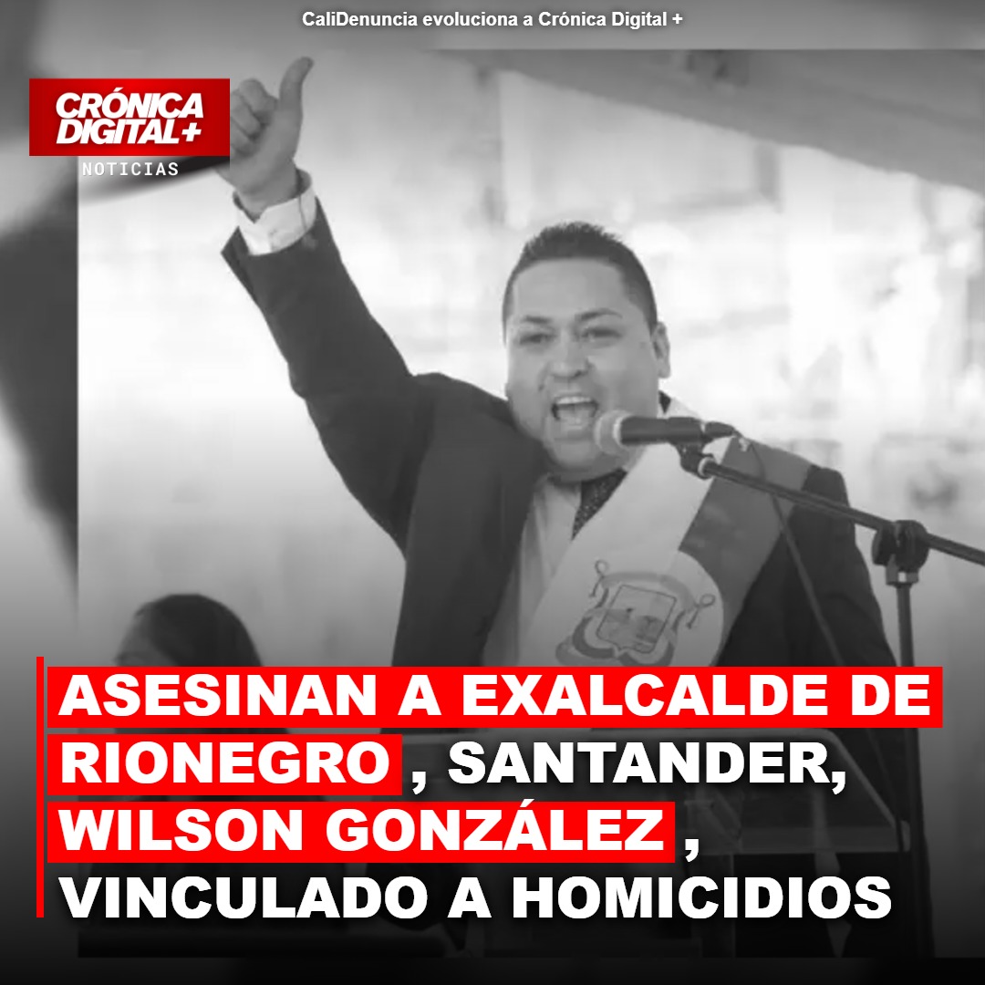 Asesinado exalcalde de Rionegro, Santander, prófugo de la justicia por homicidio