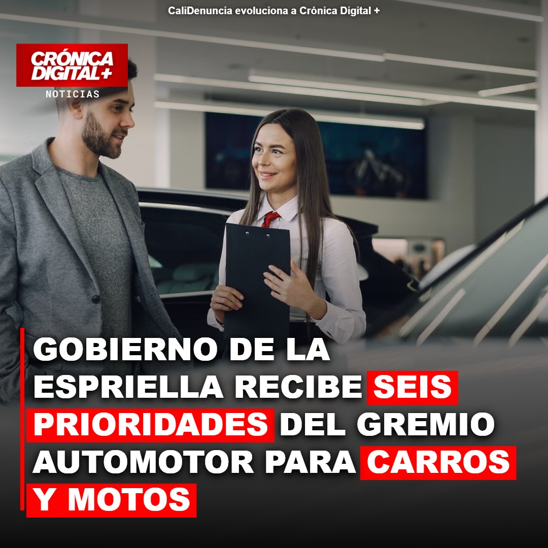 Asopartes urge a De la Espriella priorizar agenda automotriz: reactivación y seguridad