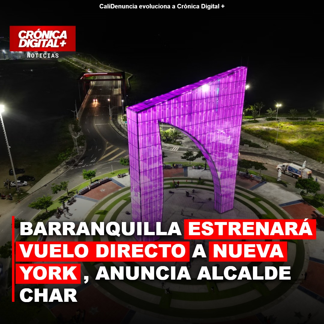 Barranquilla anuncia vuelo directo a Nueva York: impulsando el desarrollo