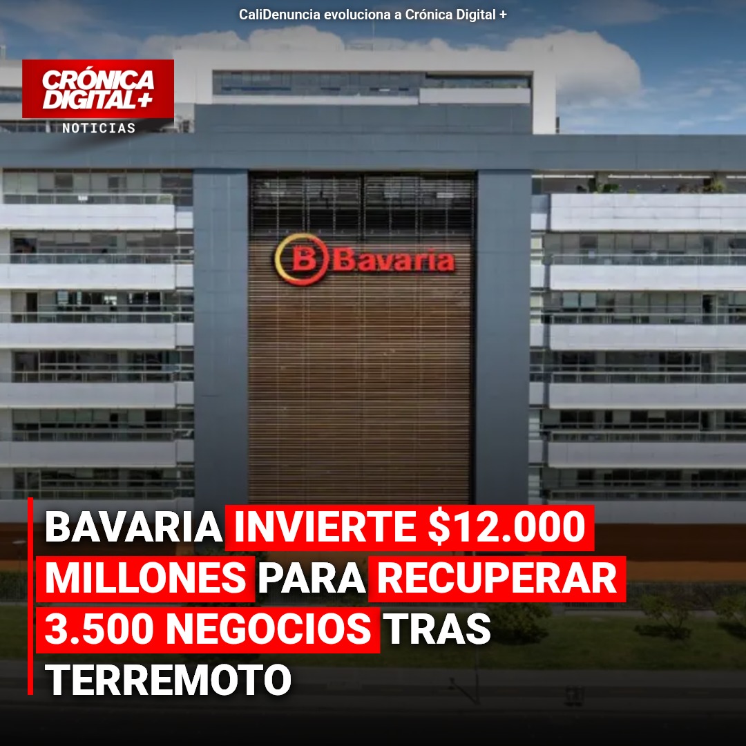 Bavaria invierte $12.000 millones para recuperar 3.500 negocios afectados