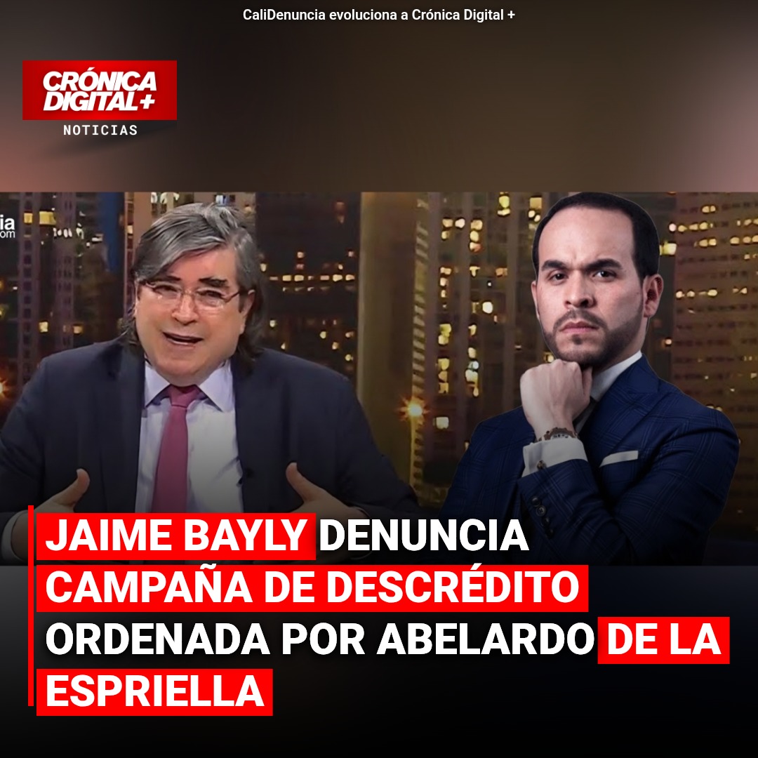 Bayly denuncia campaña de desprestigio ordenada por De la Espriella