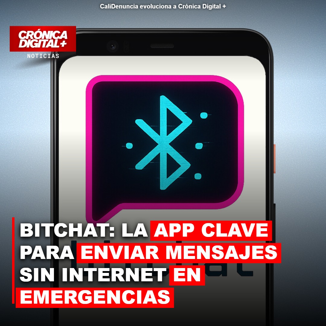 Bitchat: comunicación offline vital ante fallas de infraestructura en Colombia