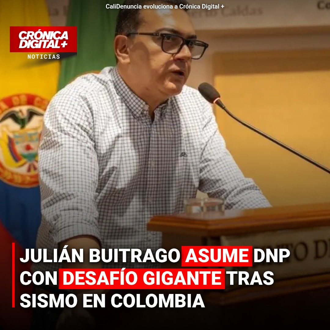 Buitrago asume DNP con reconstrucción post-sismo como misión urgente