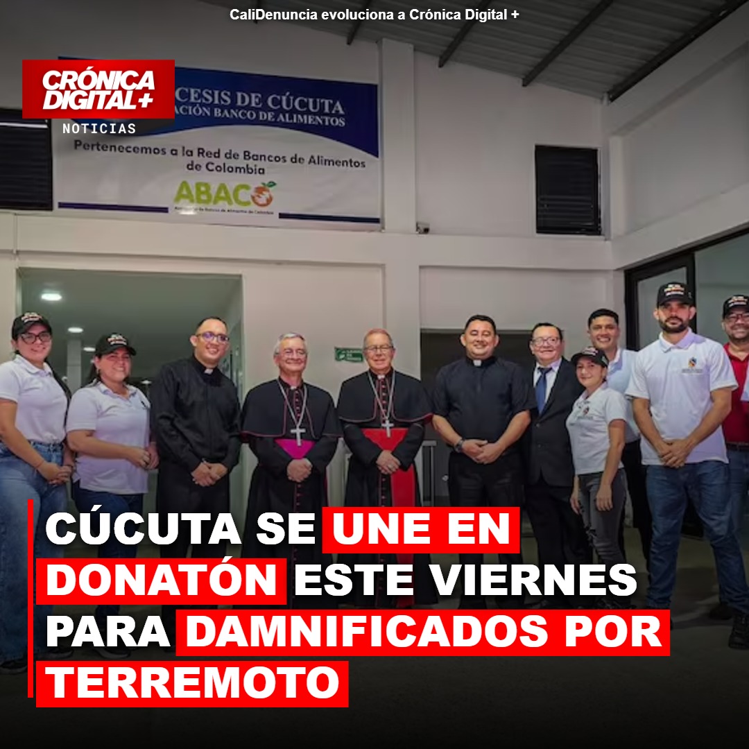 Cúcuta moviliza solidaridad masiva por damnificados de terremoto