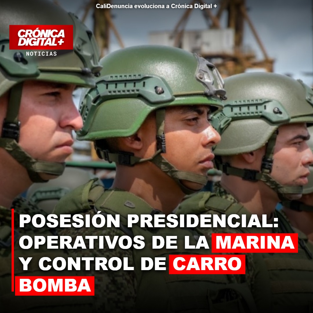 Cali blinda posesión presidencial con Marina y alerta por carro bomba