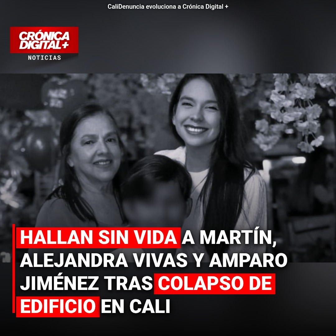 Cali lamenta tragedia: Familia Vivas-Jiménez hallada sin vida tras sismo
