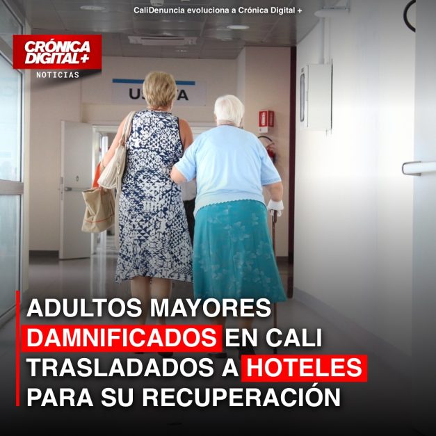 Cali reubica adultos mayores damnificados por sismo en hoteles