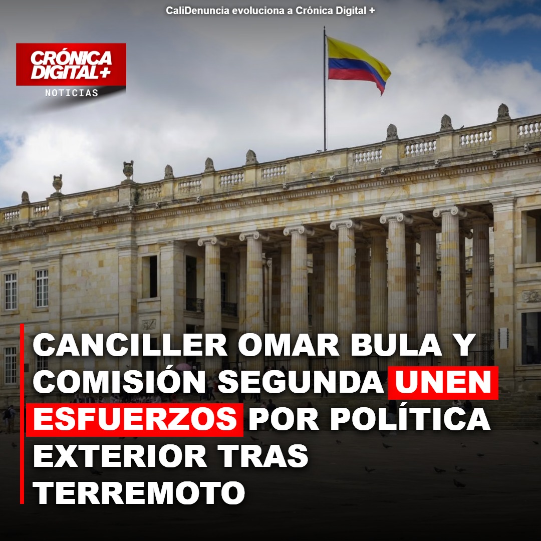 Canciller Bula y Comisión Segunda unen esfuerzos post-terremoto