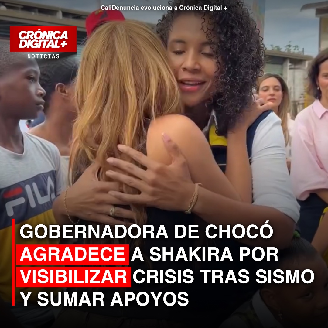 Chocó: Shakira impulsa reconstrucción tras sismo con apoyo internacional