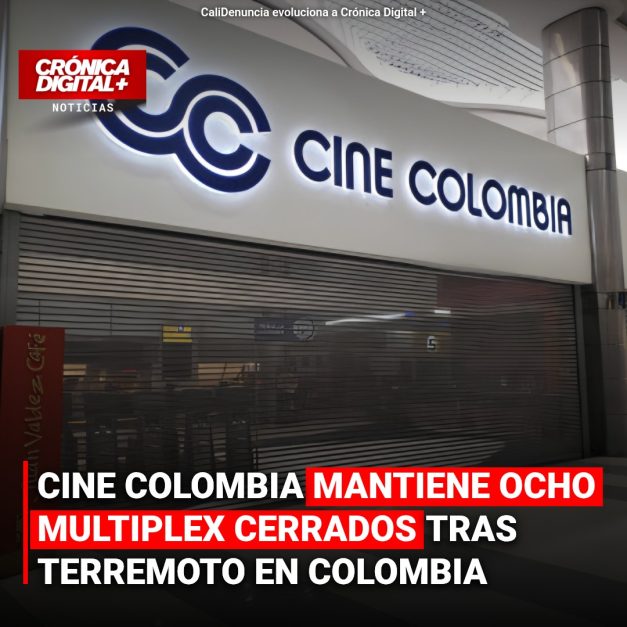 Cine Colombia reabre Unicentro Cali con funciones gratuitas; ocho multiplex siguen cerrados