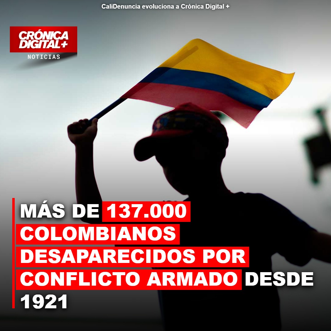 Colombia: 137.000 desaparecidos desde 1921, la mayoría en los 2000