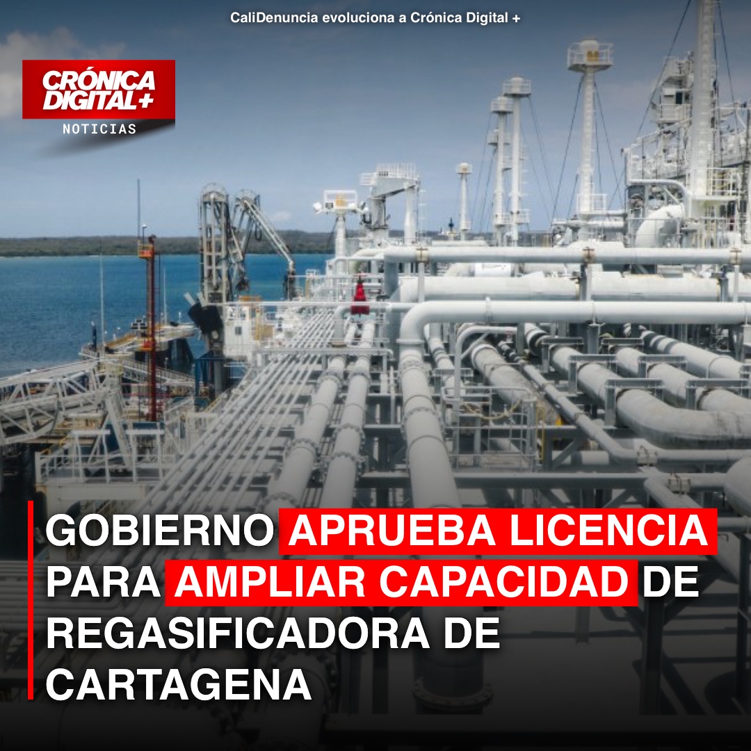 Colombia amplía regasificadora de Cartagena ante amenaza energética de El Niño