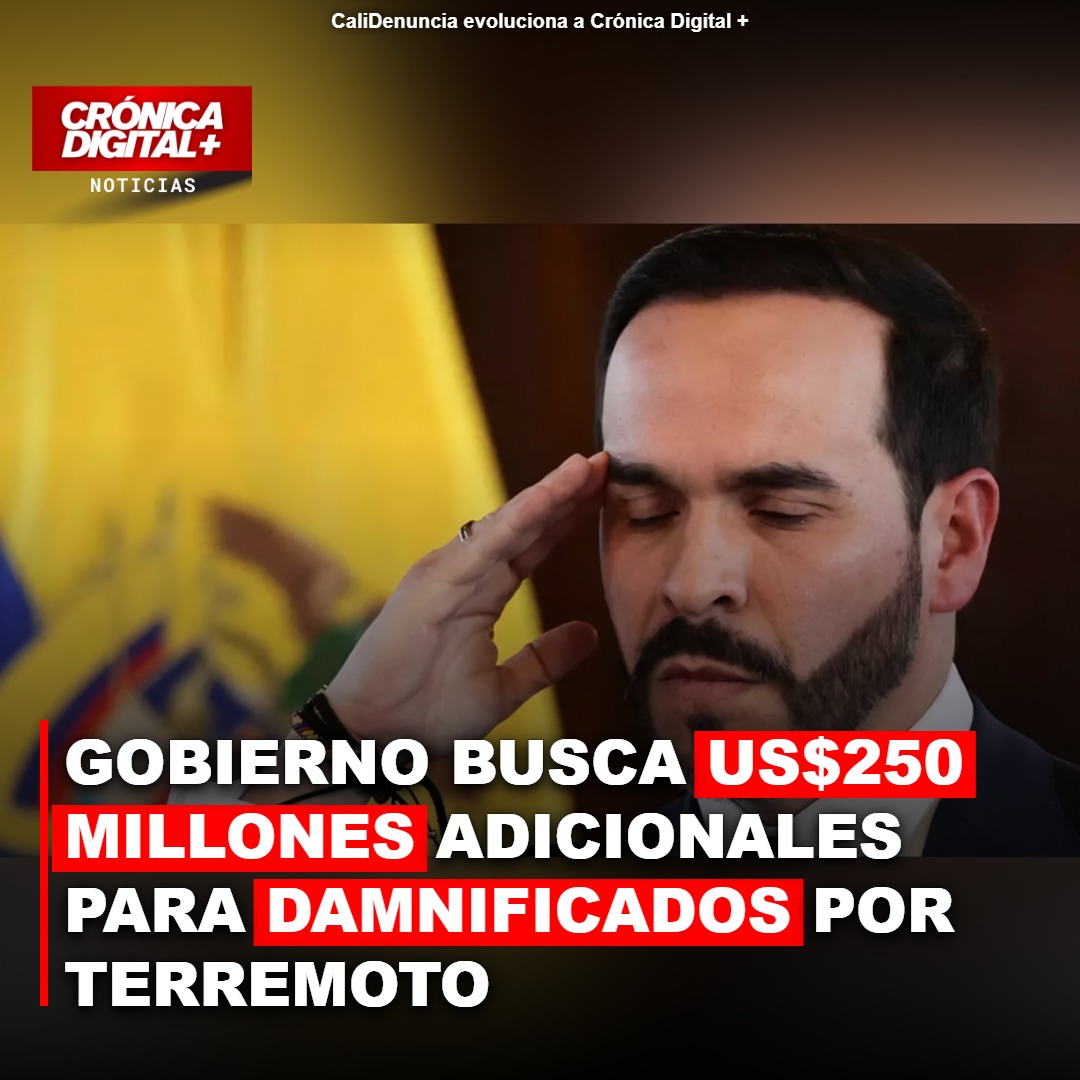 Colombia busca US$250 millones adicionales del Banco Mundial para emergencia sísmica