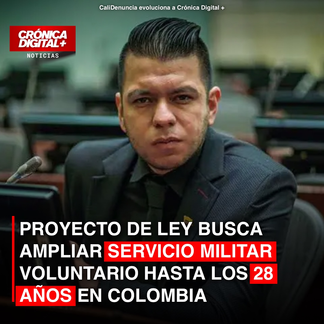 Colombia: Buscan ampliar servicio militar voluntario hasta los 28 años