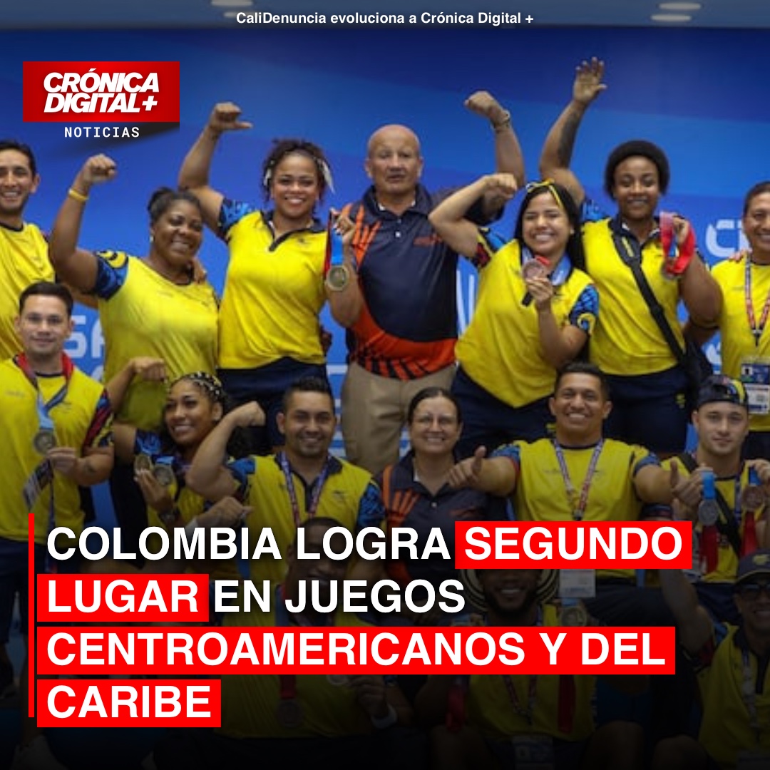 Colombia consolida liderazgo deportivo regional con segundo lugar en Centroamericanos