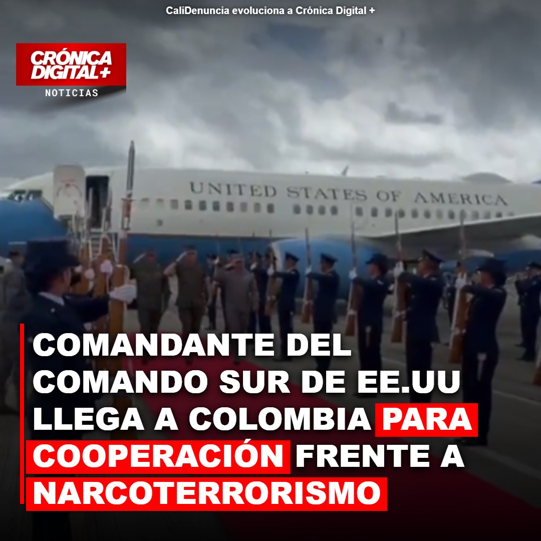 Comando Sur de EE. UU. refuerza alianza antinarcóticos con Colombia