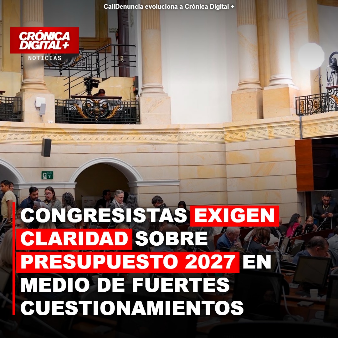 Congreso exige claridad en presupuesto 2027: alarma por ajuste fiscal