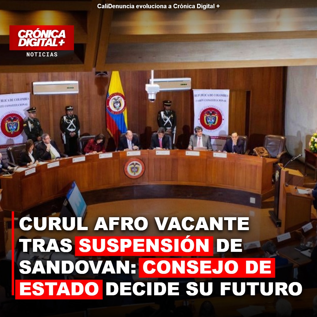 Consejo de Estado suspende curul afro: ¿qué pasa con Sandoval y el umbral electoral?