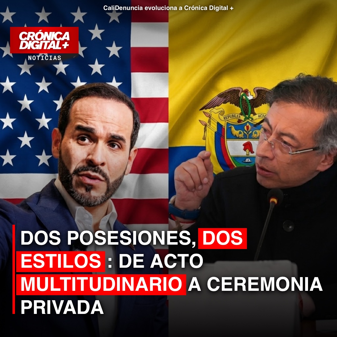 Contraste de poder: Petro en Plaza Pública vs. De la Espriella en Cali