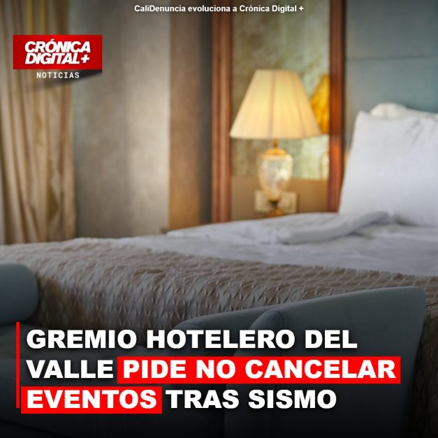 Cotelco Valle llama a no cancelar eventos tras sismo: 97% de hoteles operativos