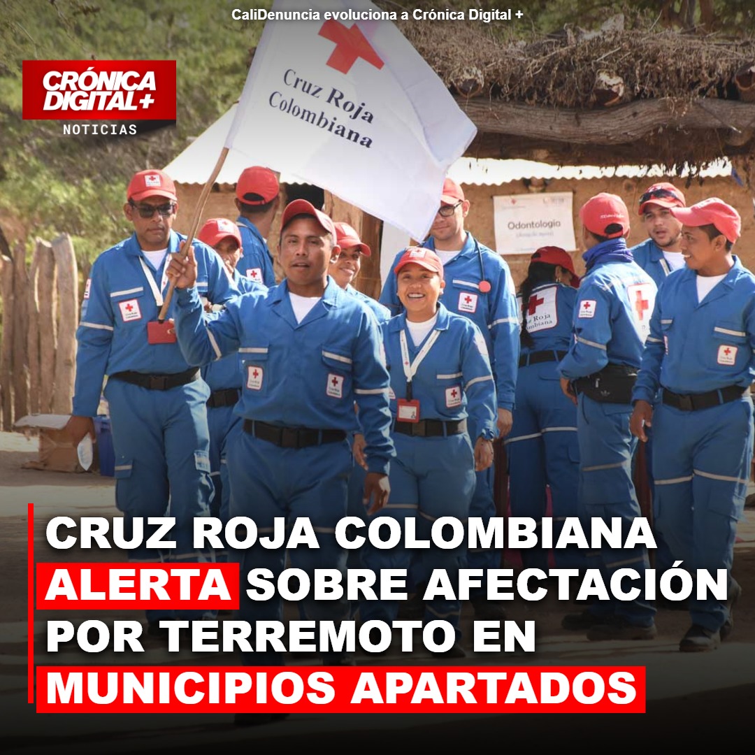 Cruz Roja prioriza ayuda en municipios apartados tras terremoto