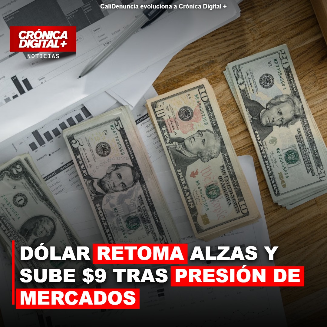 Dólar en Colombia repunta $9: ¿Fin de la apreciación del peso?