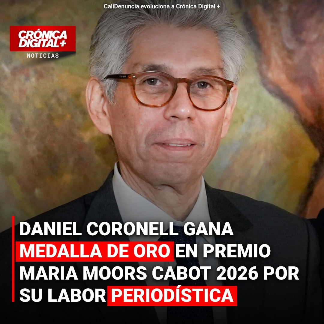 Daniel Coronell galardonado con Medalla de Oro en Premios Cabot 2026