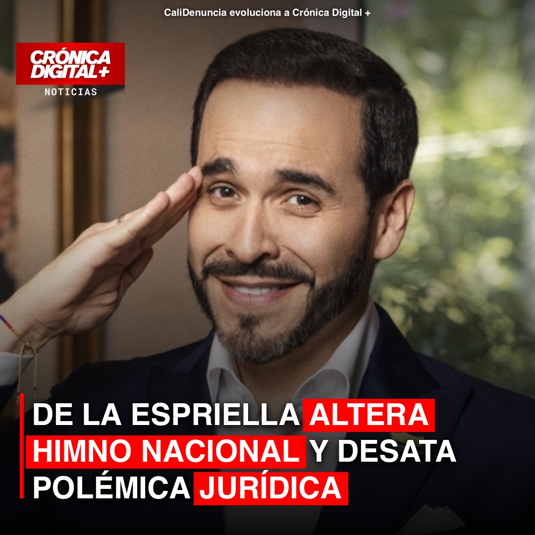 De la Espriella altera Himno Nacional y enfrenta debate jurídico
