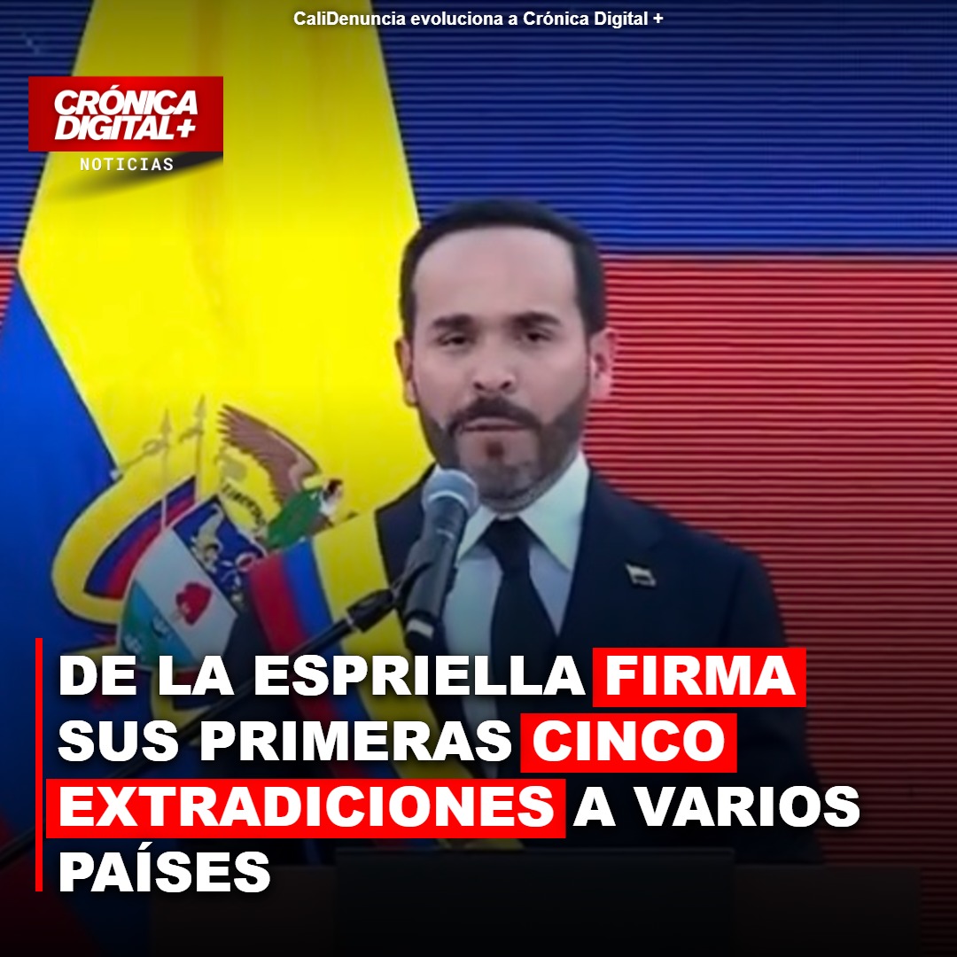 De la Espriella autoriza primeras cinco extradiciones a cuatro países