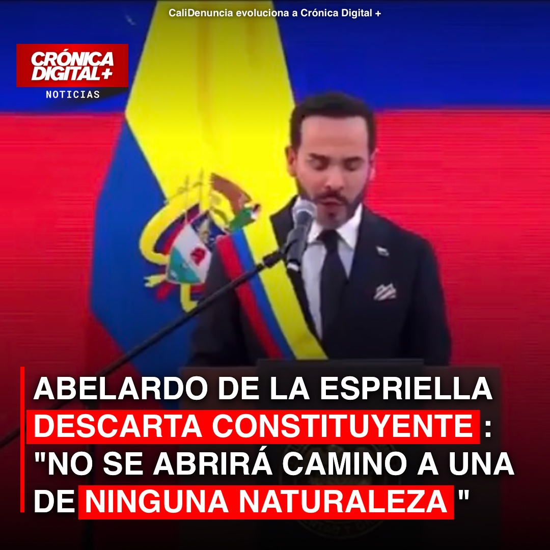 De la Espriella Blinda Constitución: No Habrá Constituyente en su Gobierno