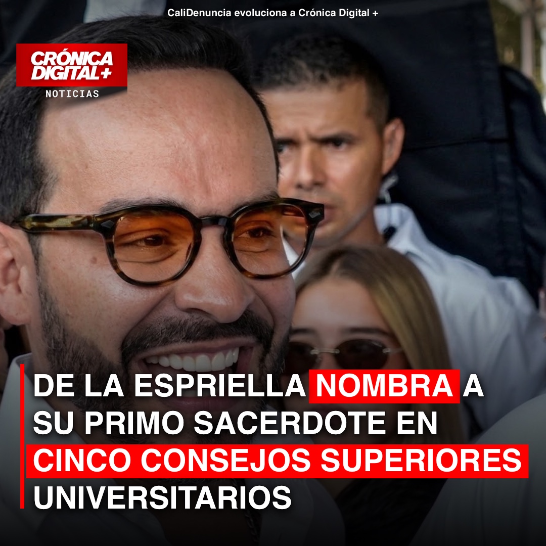 De la Espriella designa a su primo sacerdote en cinco Consejos Universitarios