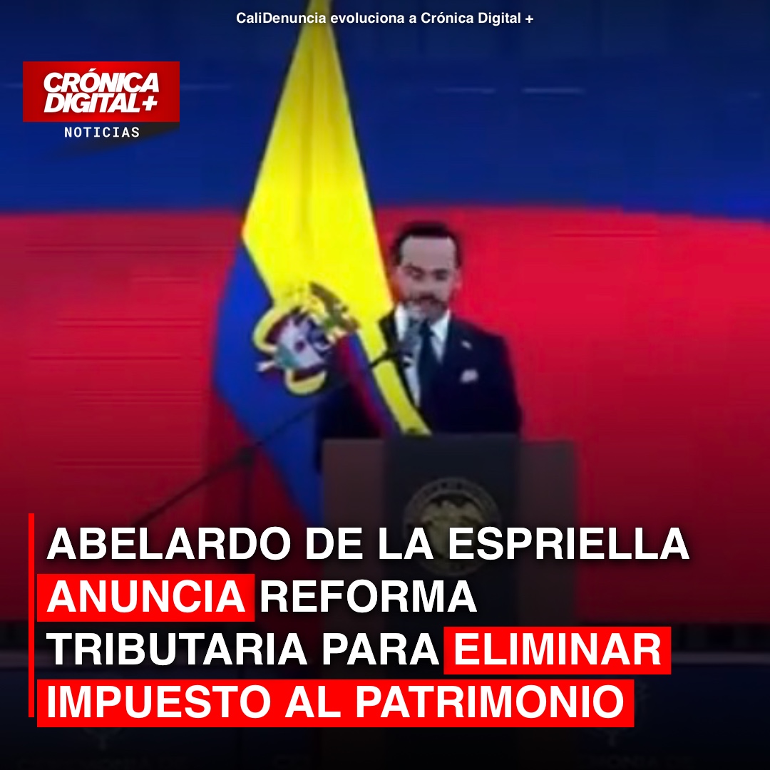 De la Espriella impulsa eliminar impuesto al patrimonio para incentivar la economía