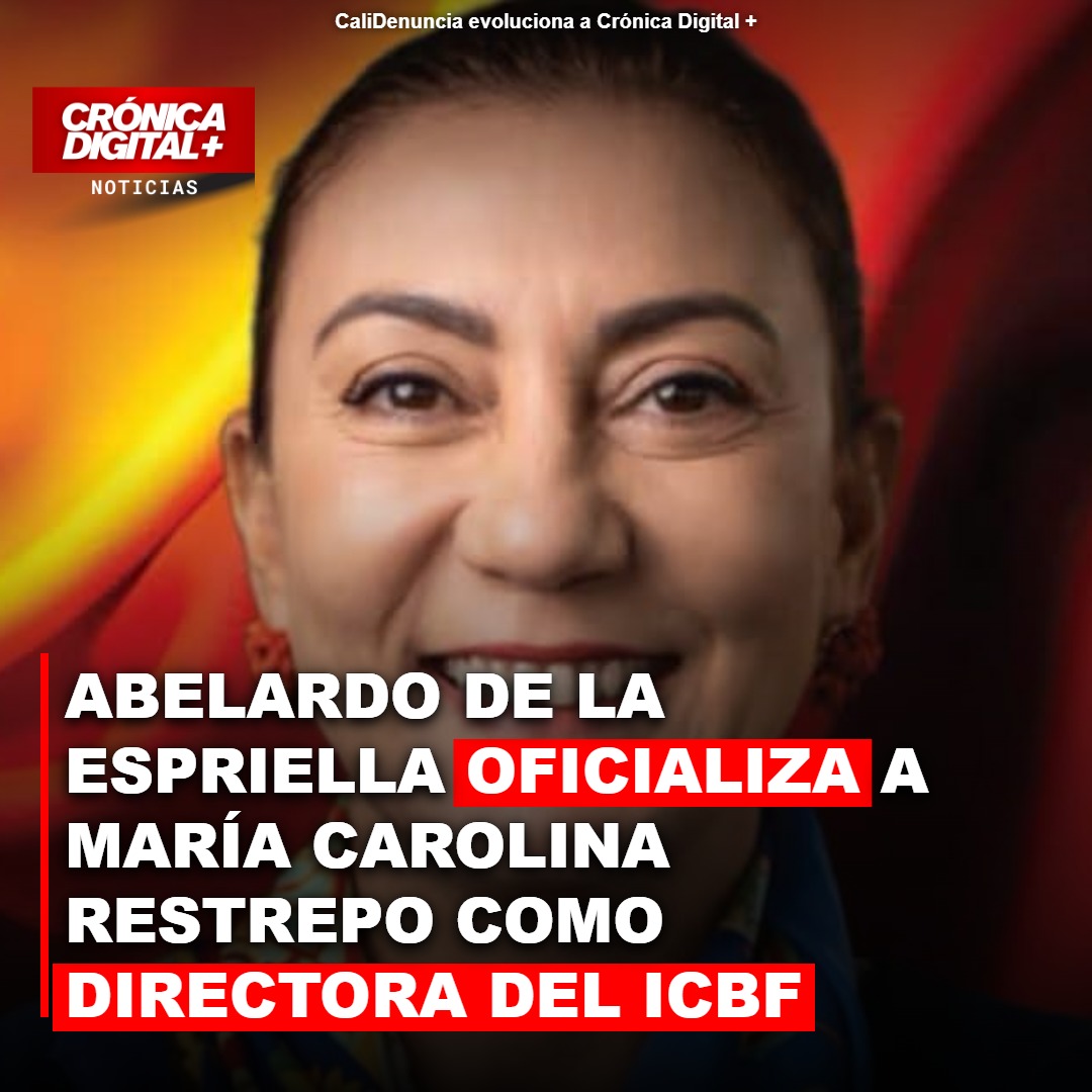 De la Espriella nombra a María Carolina Restrepo directora del ICBF