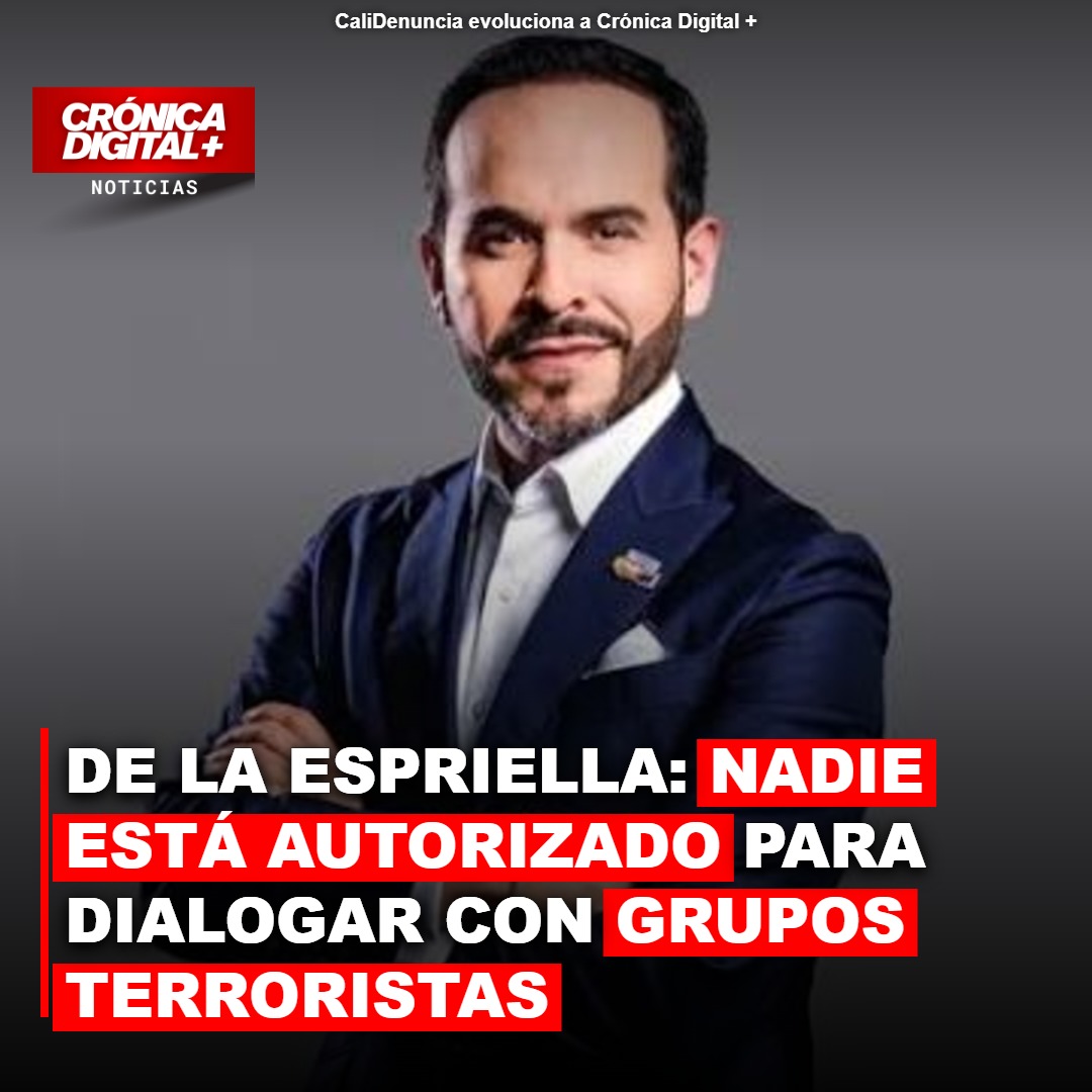 De La Espriella prohíbe diálogos con terroristas: Cúpula militar alerta