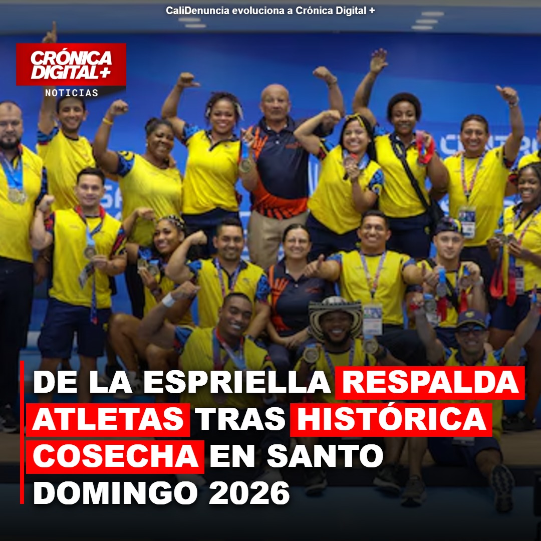 De la Espriella promete respaldo a atletas colombianos tras histórica gesta en Santo Domingo