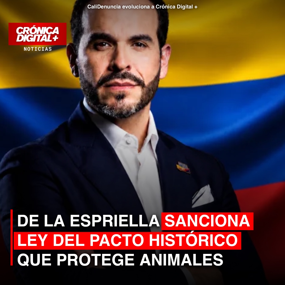 De la Espriella sanciona ley del Pacto Histórico que protege animales