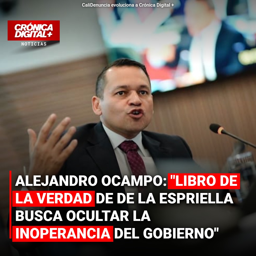 Debate por «Libro de la Verdad»: ¿Corrupción o cortina de humo en gobierno de De la Espriella?