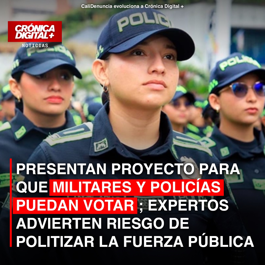 Debate sobre el voto militar en Colombia reaviva polarización política