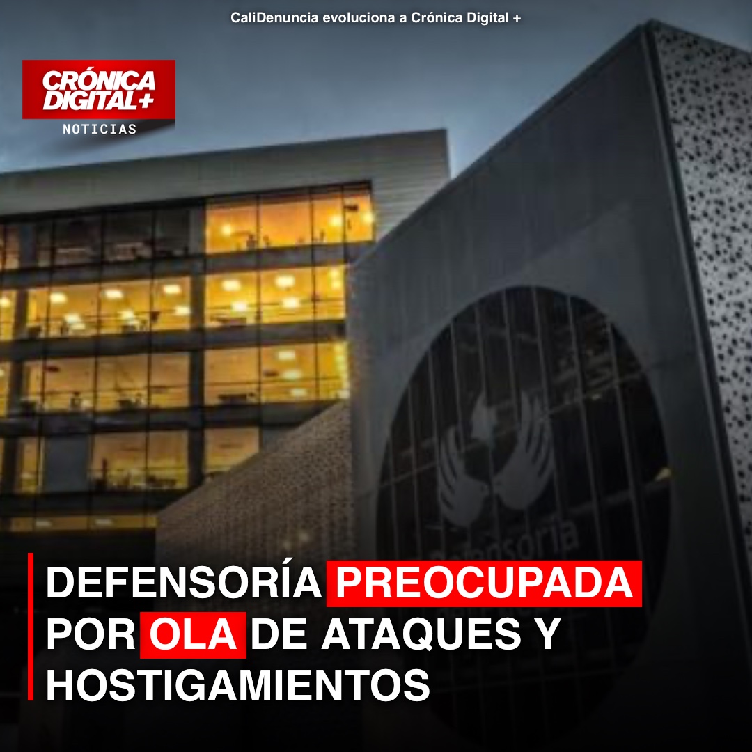 Defensoría alerta por escalada de violencia en Colombia