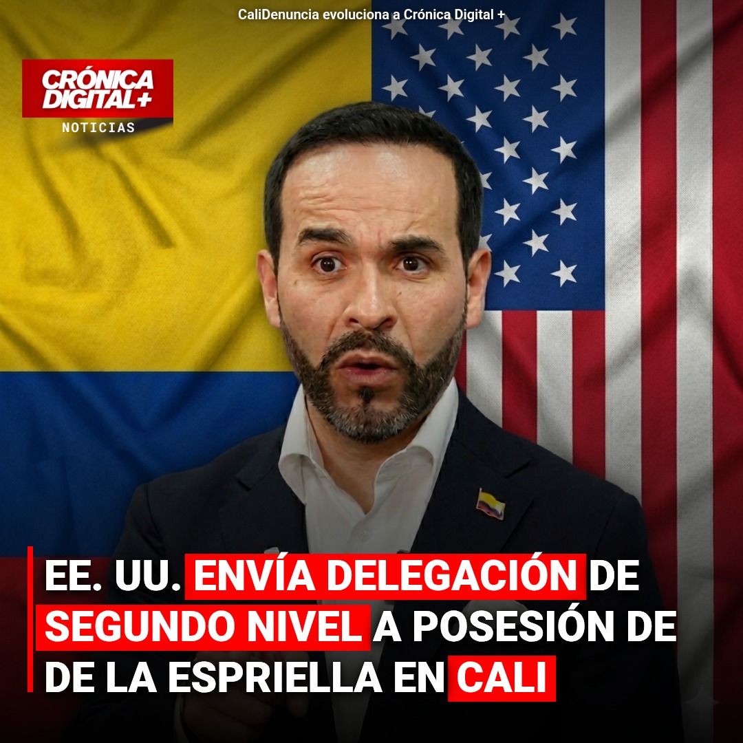 Delegación de EE. UU. a posesión de De la Espriella en Cali será de segundo nivel