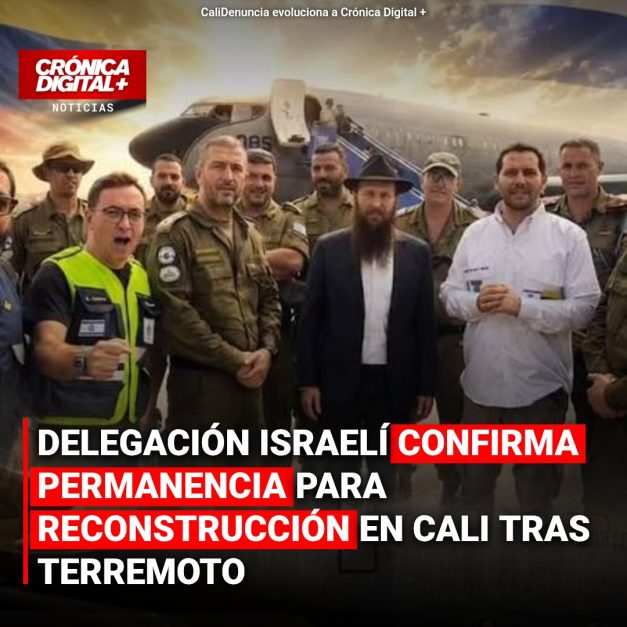 Delegación israelí se compromete con reconstrucción de Cali tras sismo