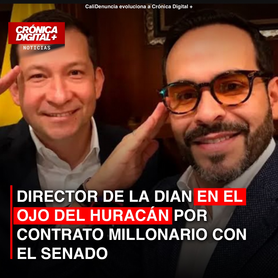 Director DIAN, Velásquez, bajo escrutinio por contrato millonario del Senado