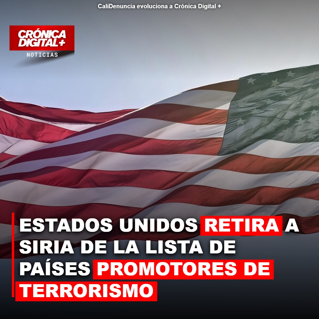 EE. UU. retira a Siria de lista terrorista y abre puerta a inversiones