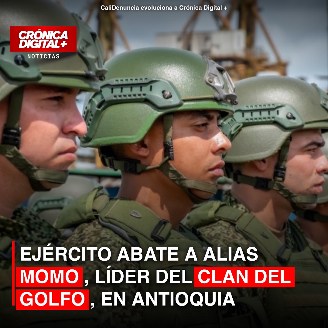 Ejército Neutraliza a «Alias Momo», Líder del Clan del Golfo en Antioquia